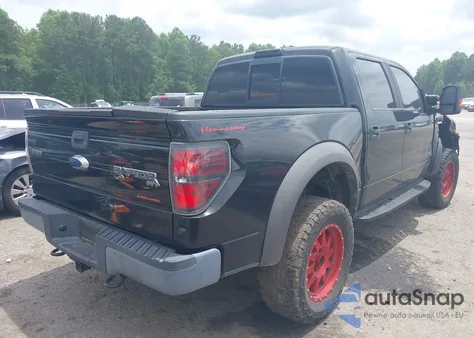 2011 Ford F150 Svt Raptor from USA, damaged, VIN 1FTFW1R69BFB81587